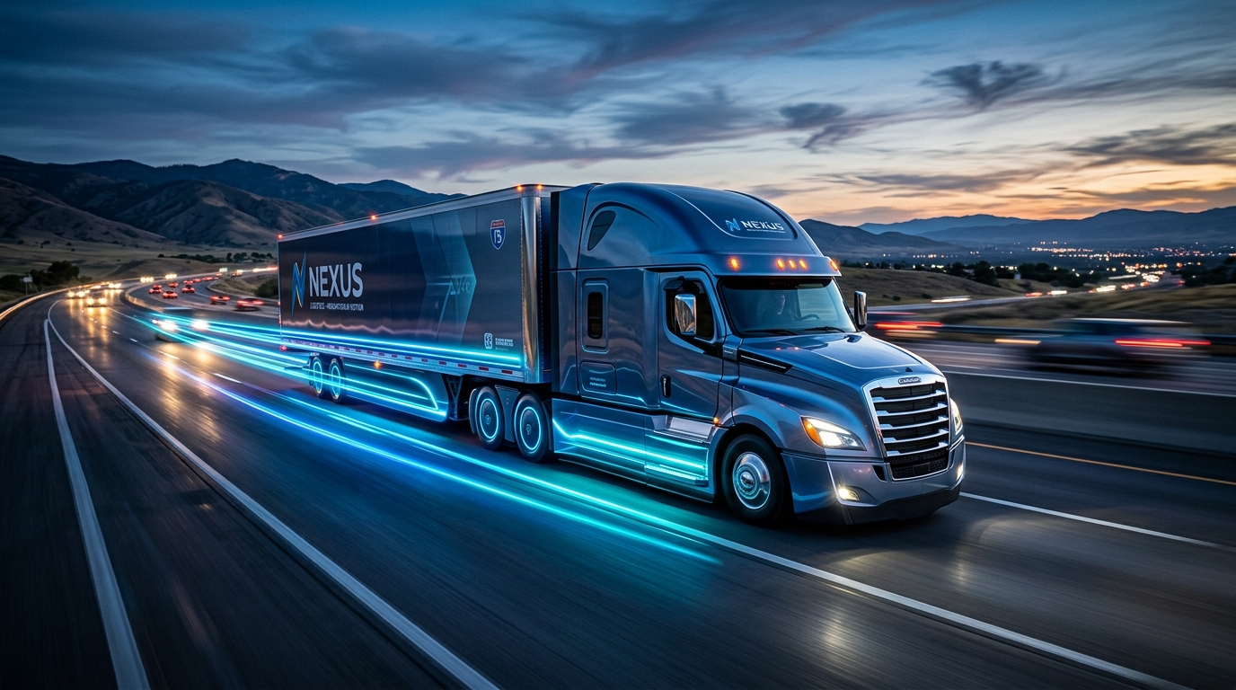 Trucking background